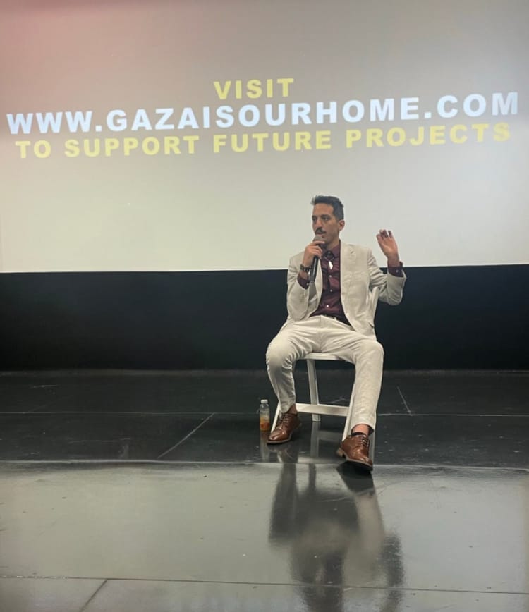 Floridian-Palestinian Filmmaker Screens ‘Gaza Is Our Home’ at Hippodrome; Encourages Mayor to Fight For Justice Amidst Presidential Associations