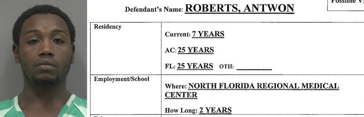 North FL Med Center Employee Arrested for Domestic Battery