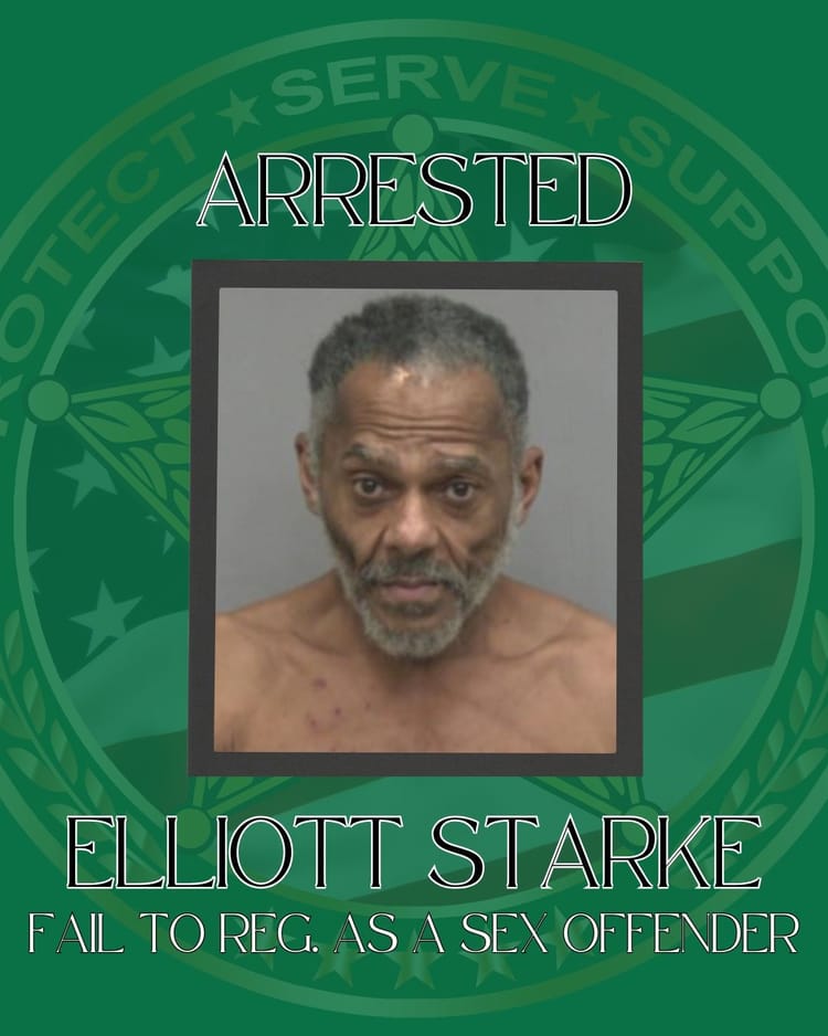 Press Release: ACSO Arrests Man for Failing to Register as Sex Offender