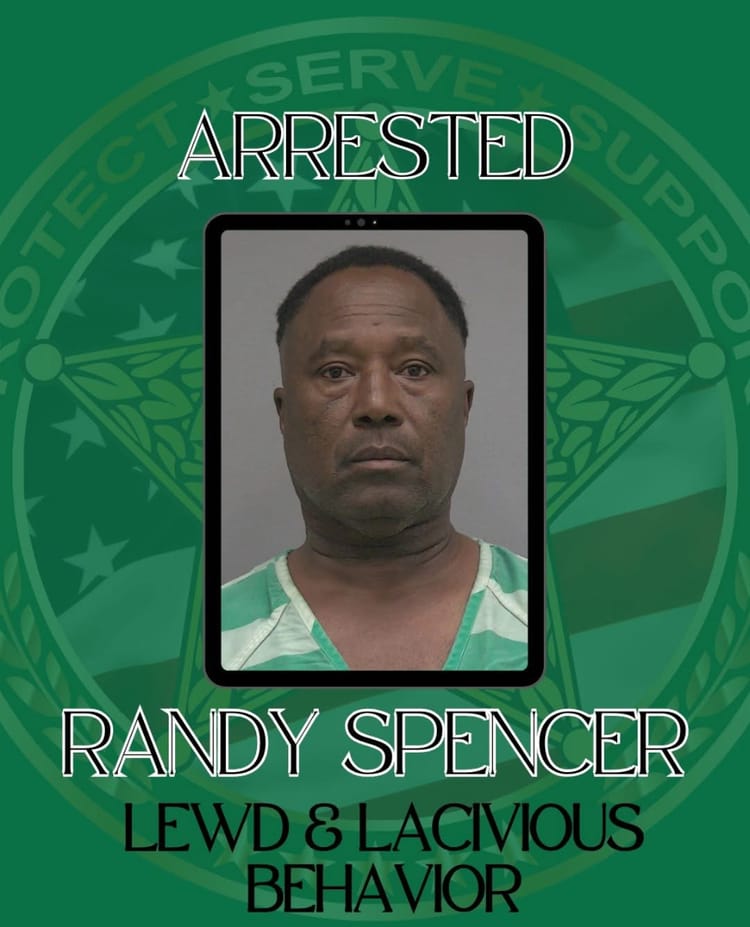 Press Release: ACSO Arrests Man for Lewd/Lascivious Behavior