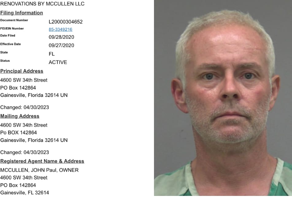 Renovations By McCullen LLC Owner Arrested For Defrauding Elderly People