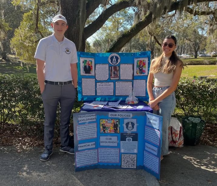 Santa Fe College Future Forward Party President and Vice President Candidates Give Interview on Campaign